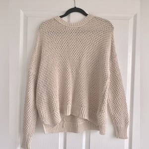 NWOW Madewell Waffle Knit Sweater